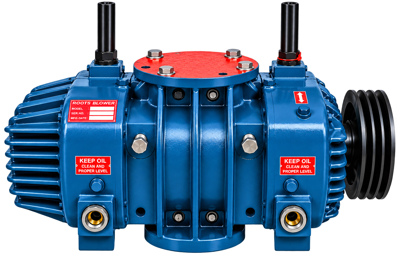 Vertical Roots Blower Head